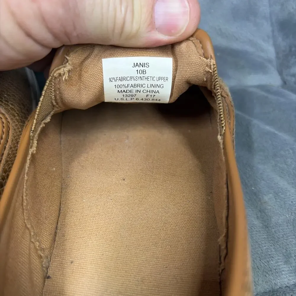 Ralph Lauren Womens Janis Woven Slip On - Size 10